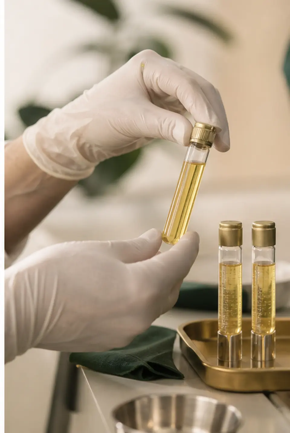 Preparazione del plasma ricco di piastrine in ambulatorio