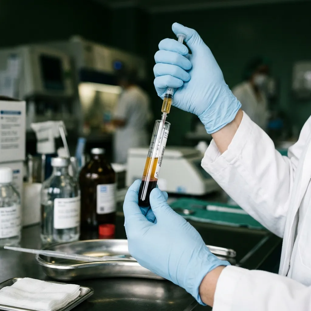 Preparazione di un trattamento di medicina rigenerativa